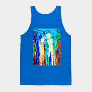 Waterfall Abstract Tank Top